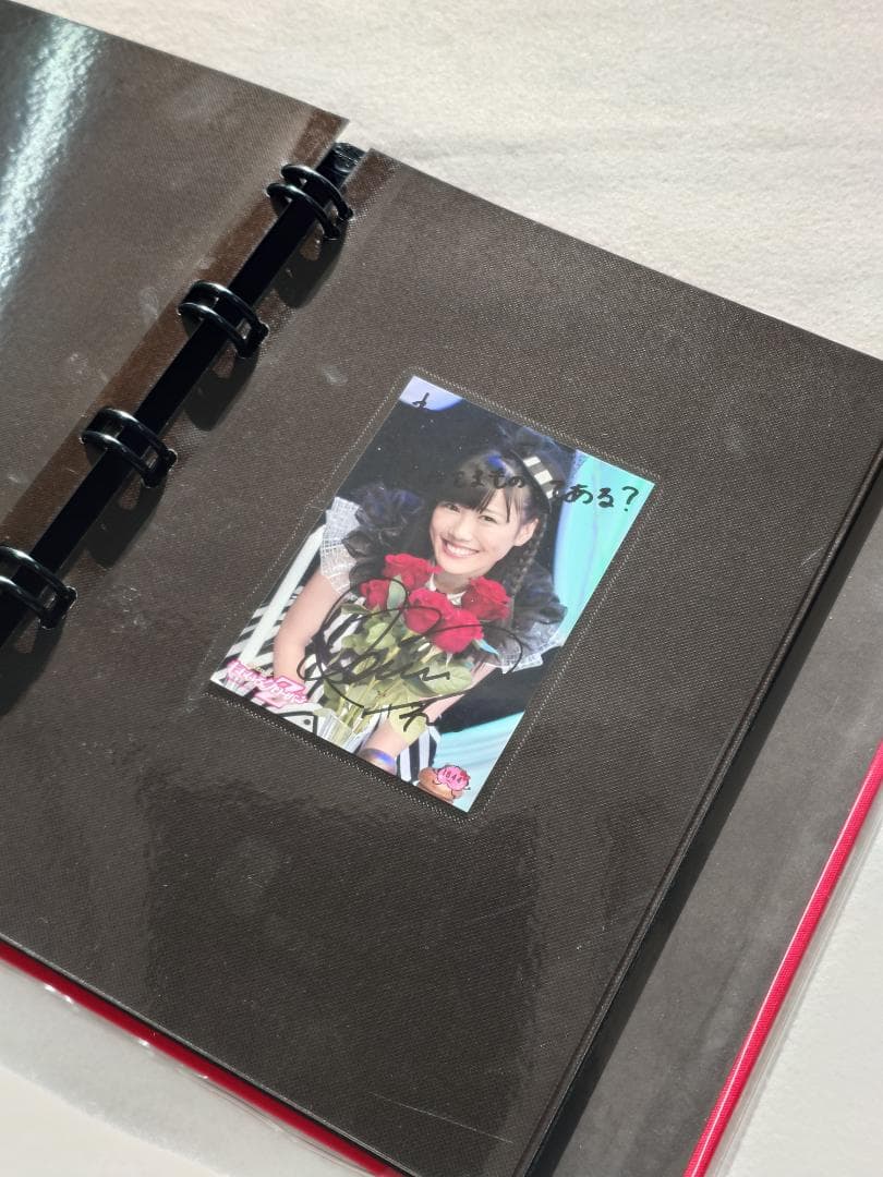 ももいろクローバーZ 高城れに サイン＆コメント入り 生写真 NO.1644