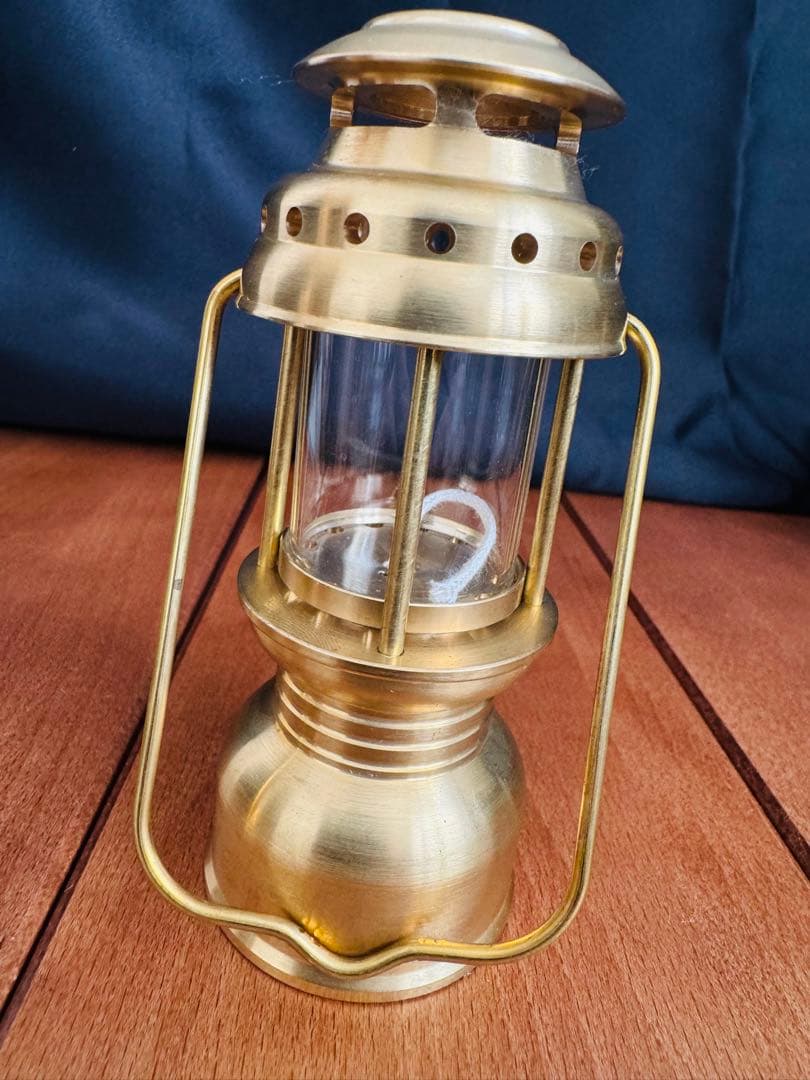 2in1 真鍮製 超小型オイルランプ ゴールゼロ用ランプシェード たまゆらタイプ