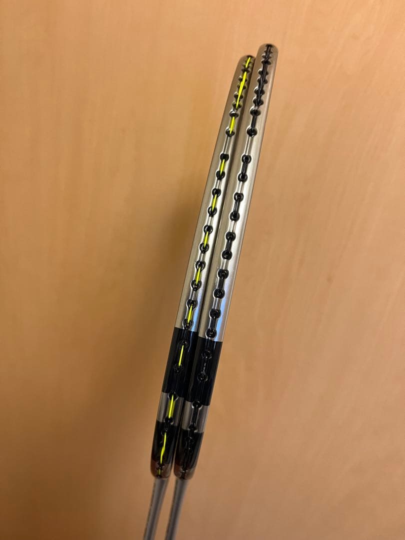 2本 サテライト 限定 パワー BabolaT バボラ バドミントン ラケット