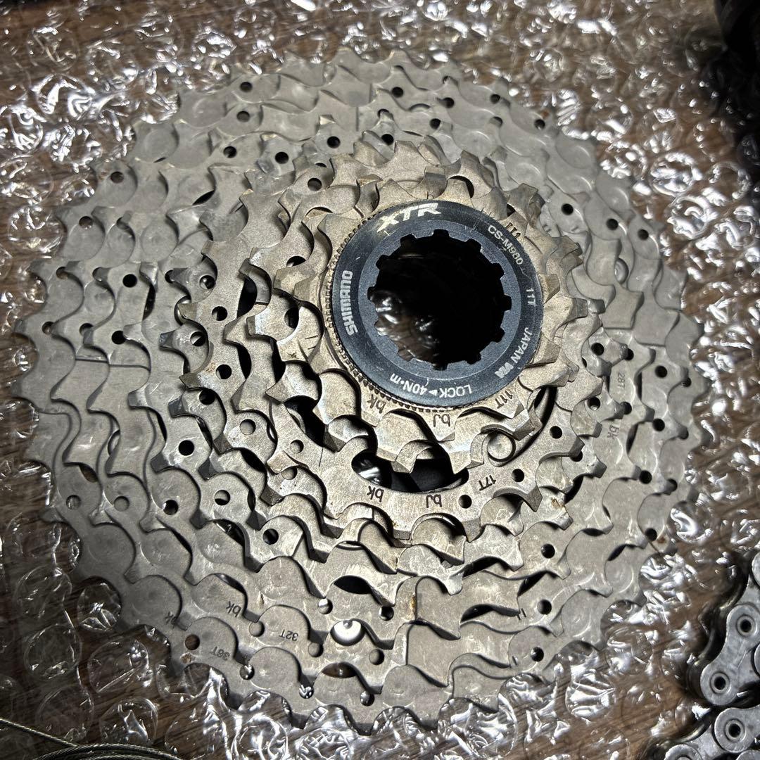 Shimano XTR M980系 グループセット 2×10speed