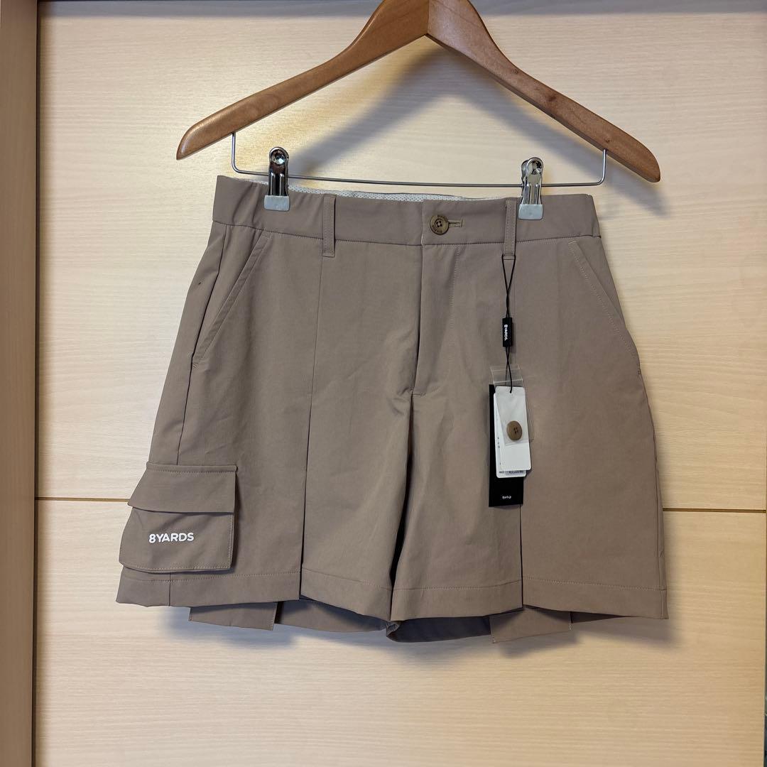 新品／希少完売品／8YARDS レディース プリーツショーツ