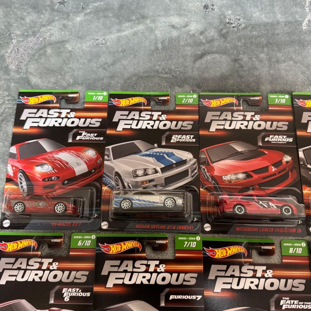 ホットウィール　ヤマダ電機　 限定　ワイルドスピード　アソート　10種コンプ
