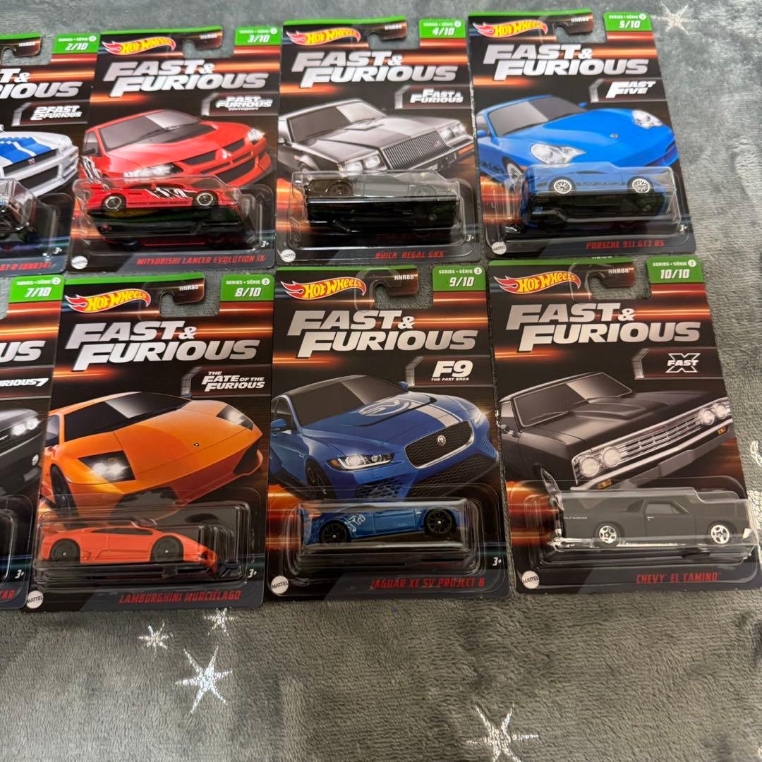 ホットウィール　ヤマダ電機　 限定　ワイルドスピード　アソート　10種コンプ