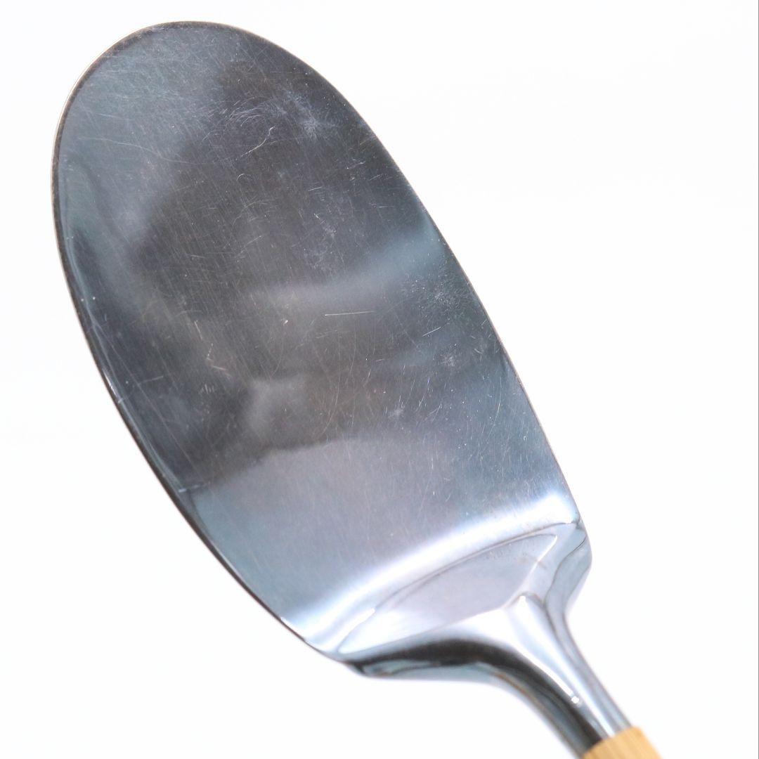 平安 浄也造 南鐐 灰匙 純銀刻印 約39g 茶道具 共箱　M961