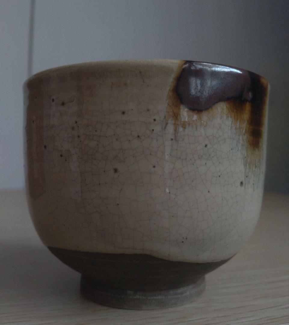 【希少品】伝世 江戸時代 1653年〜　尾戸焼　茶盌　茶碗　幕末　土佐藩　斑唐津