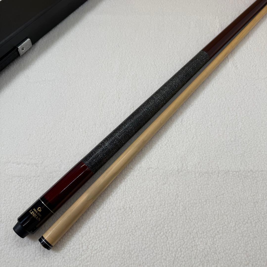 Adachi Lishan ビリヤード　キュー　美品　ケース付き