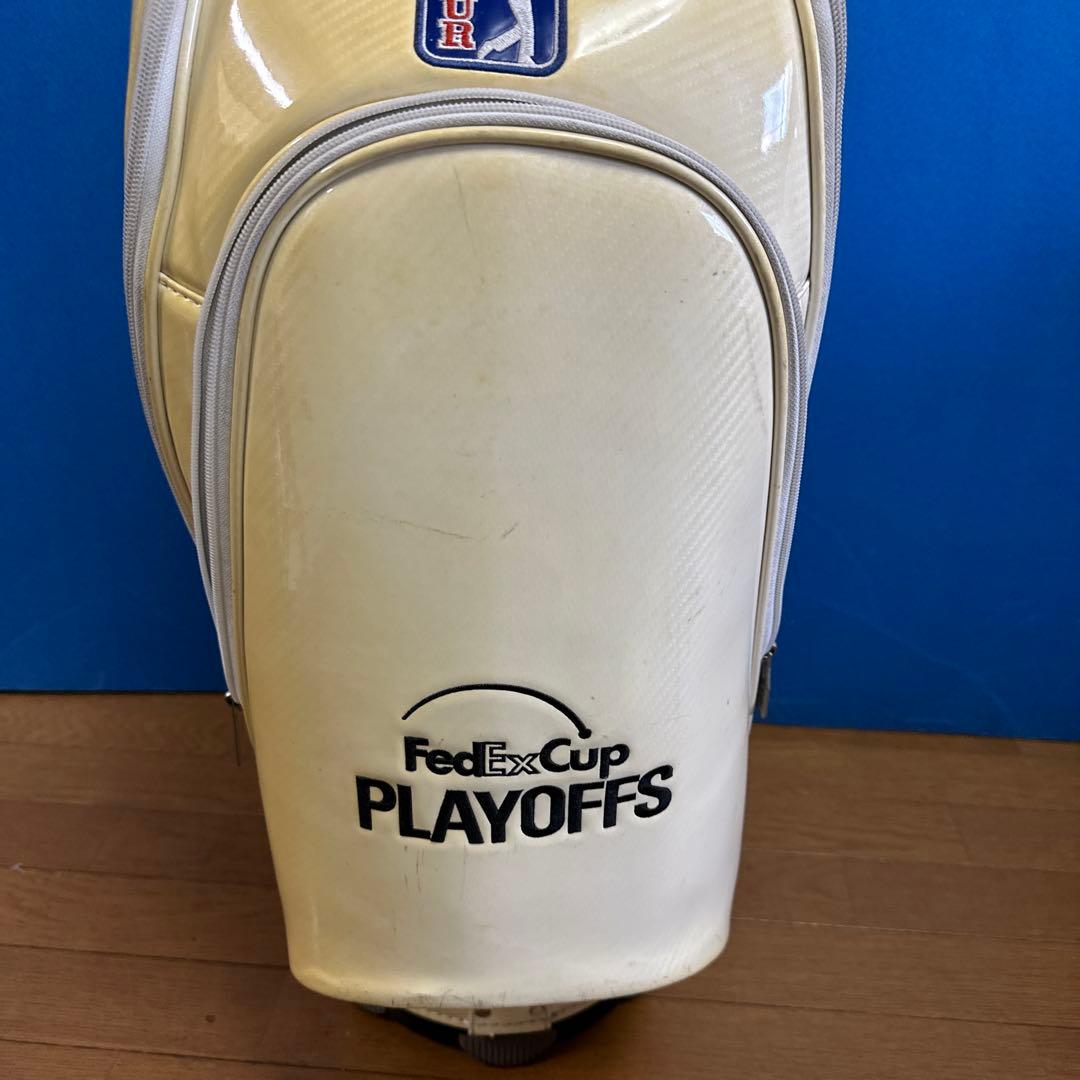 激レア モデル プロ PGATOUR 赤クロコ キャディバッグ 3点式