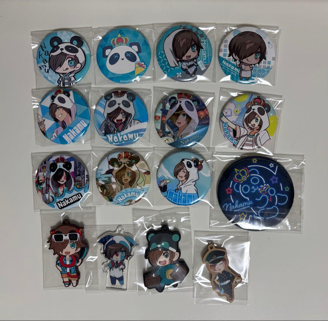 ワイテルズ 缶バッジ ラバキー アクキー