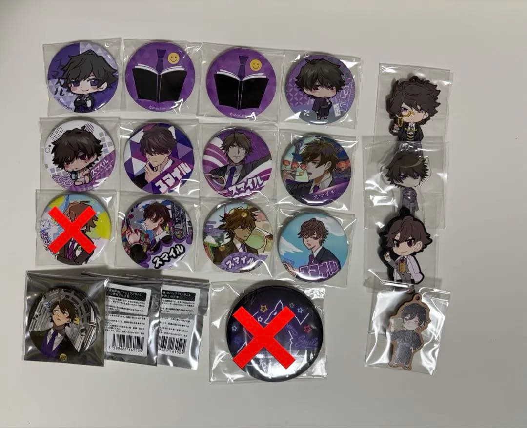 ワイテルズ 缶バッジ ラバキー アクキー