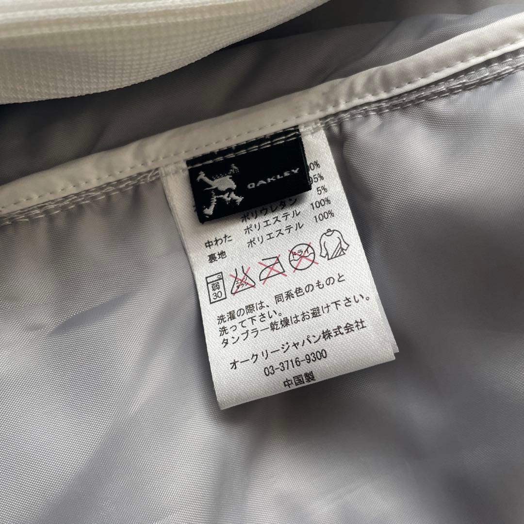 OAKLEY スカル　刺繍　中綿　ジャケット　ウエア　洗える