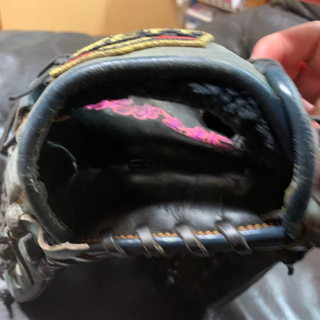 ZETT プロステイタス　オーダー　左投げ外野手用グローブ