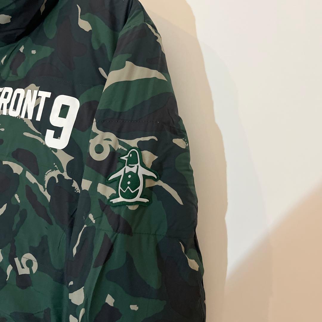 【極美品】Munsingwear FRONT9 迷彩 ダウンジャケット