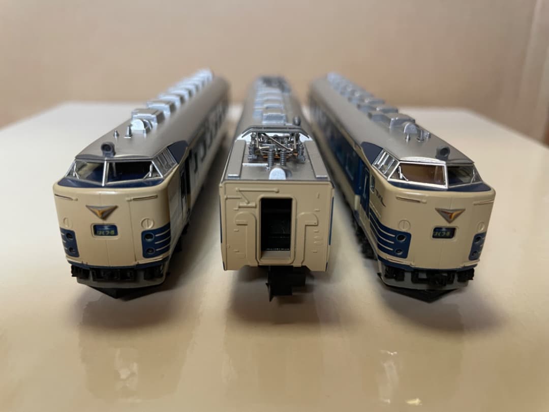 Nゲージ　鉄道模型　KATO 国鉄 583系 寝台特急 7両