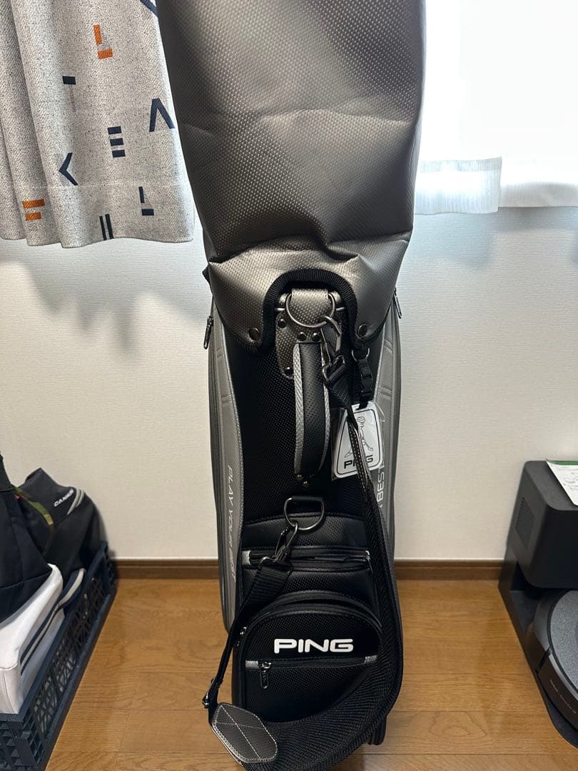 PING キャディバッグ グレー