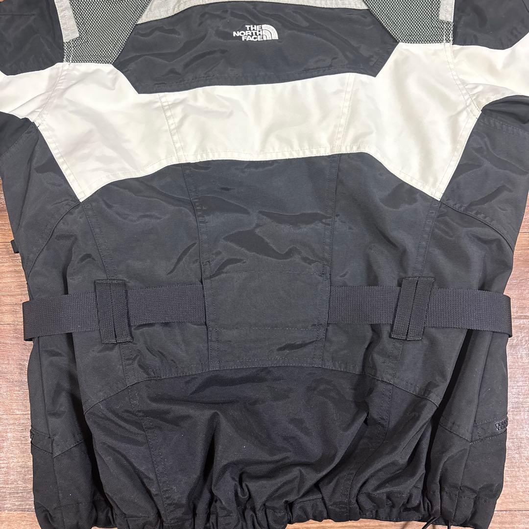 ⑫ THE NORTHFACE STEEPTECH アウター 黒　ナイロン