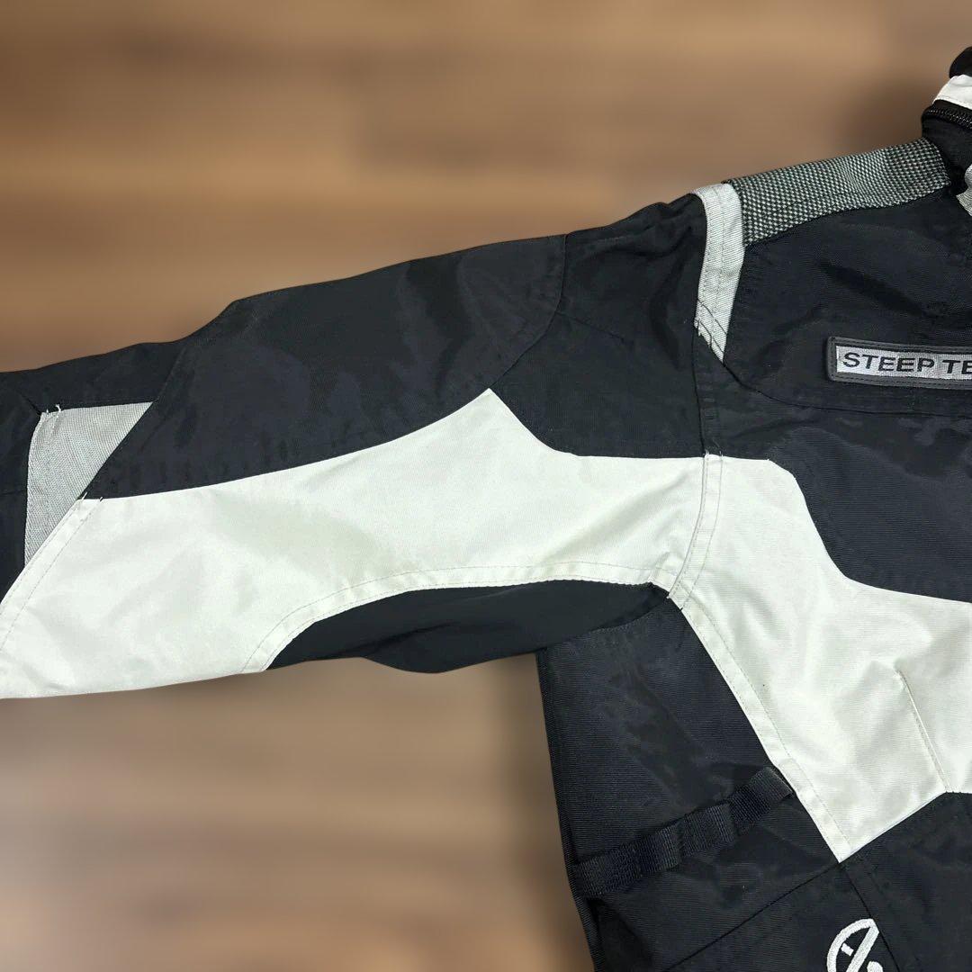 ⑫ THE NORTHFACE STEEPTECH アウター 黒　ナイロン