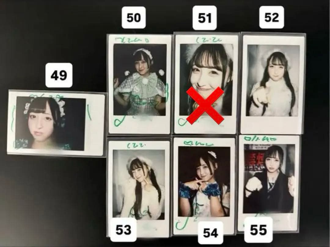 iLiFE! 若葉のあ サインあり コメありチェキ まとめ売り