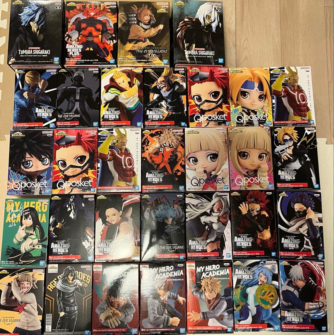 僕のヒーローアカデミア　ヒロアカ　フィギュア　まとめ売り　爆豪　デク　轟　トガ