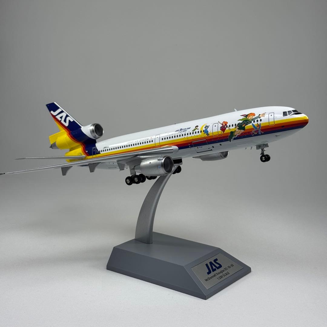 1/200 JAS 日本エアシステムDC10-30 JA8551 ピーターパン