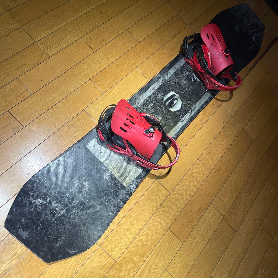 【値下げ】RIDE HELIX +FLUX SF金具セット　カービング・スロープ