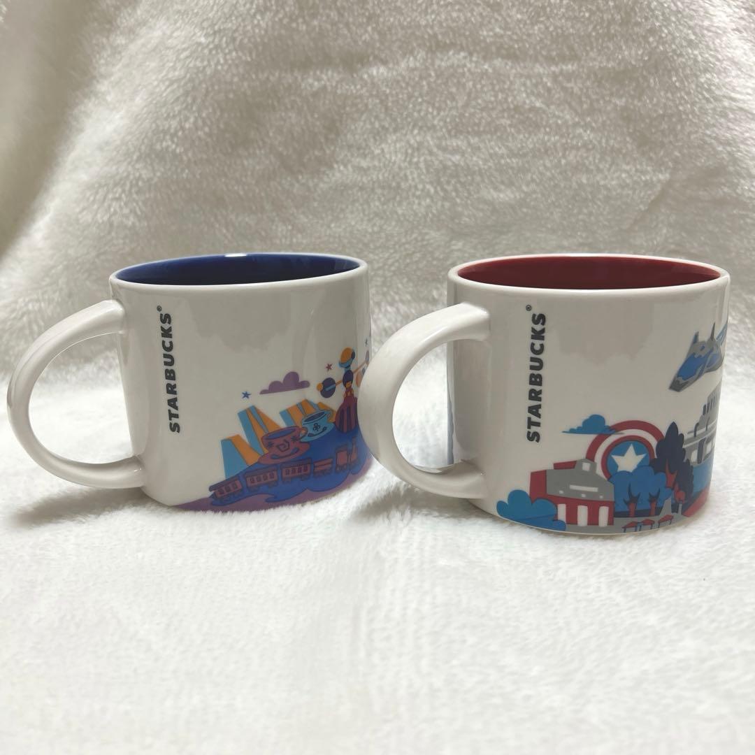 スターバックス ディズニーランド　アベンジャーズ　パリ マグカップ　箱無し