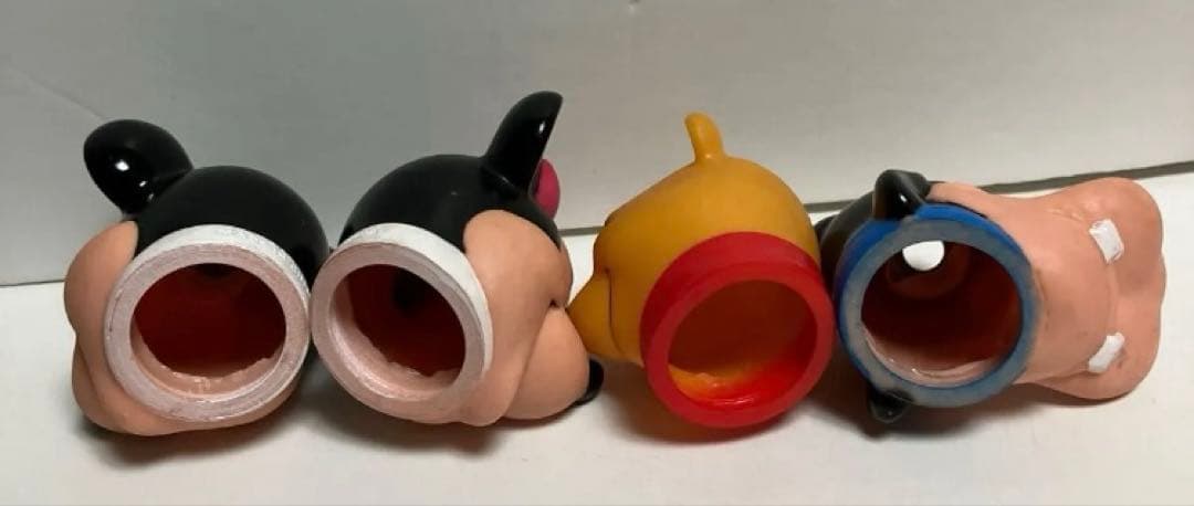 トンチキ　ディズニー レトログッズ シャンプー類のベッド 4点セット