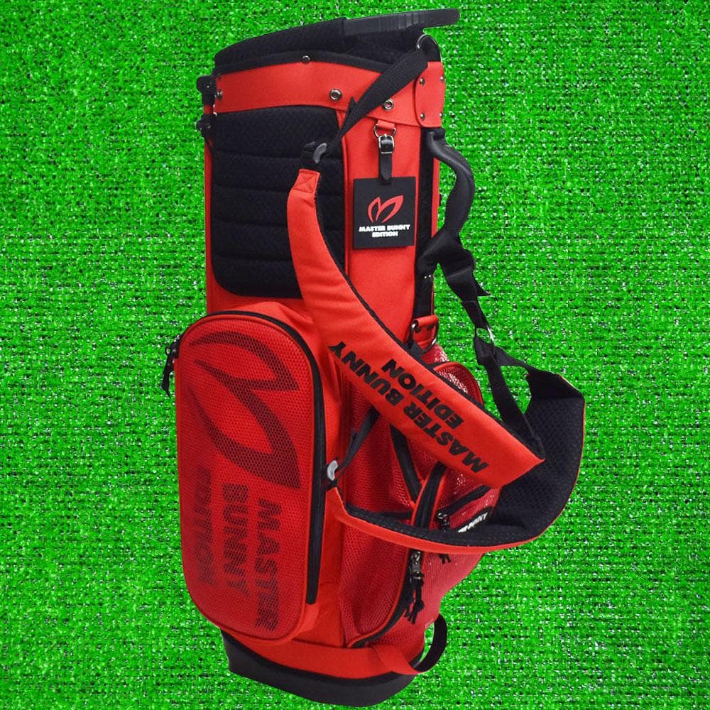 マスターバニーエディション ゴルフ キャディバッグ【レッド】新品！