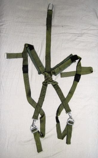 実物未使用９０年台ＮＡＶＥ・ＳＥＡＬｓ使用ＳＰＡ／Ｅハーネス（元箱カラビナ付）