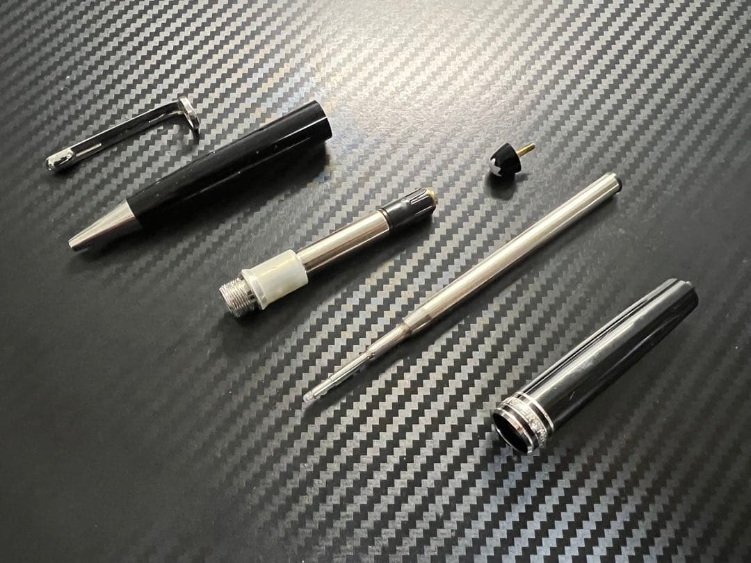 モンブラン ボールペン マイスターシュテュック P164 プラチナライン .