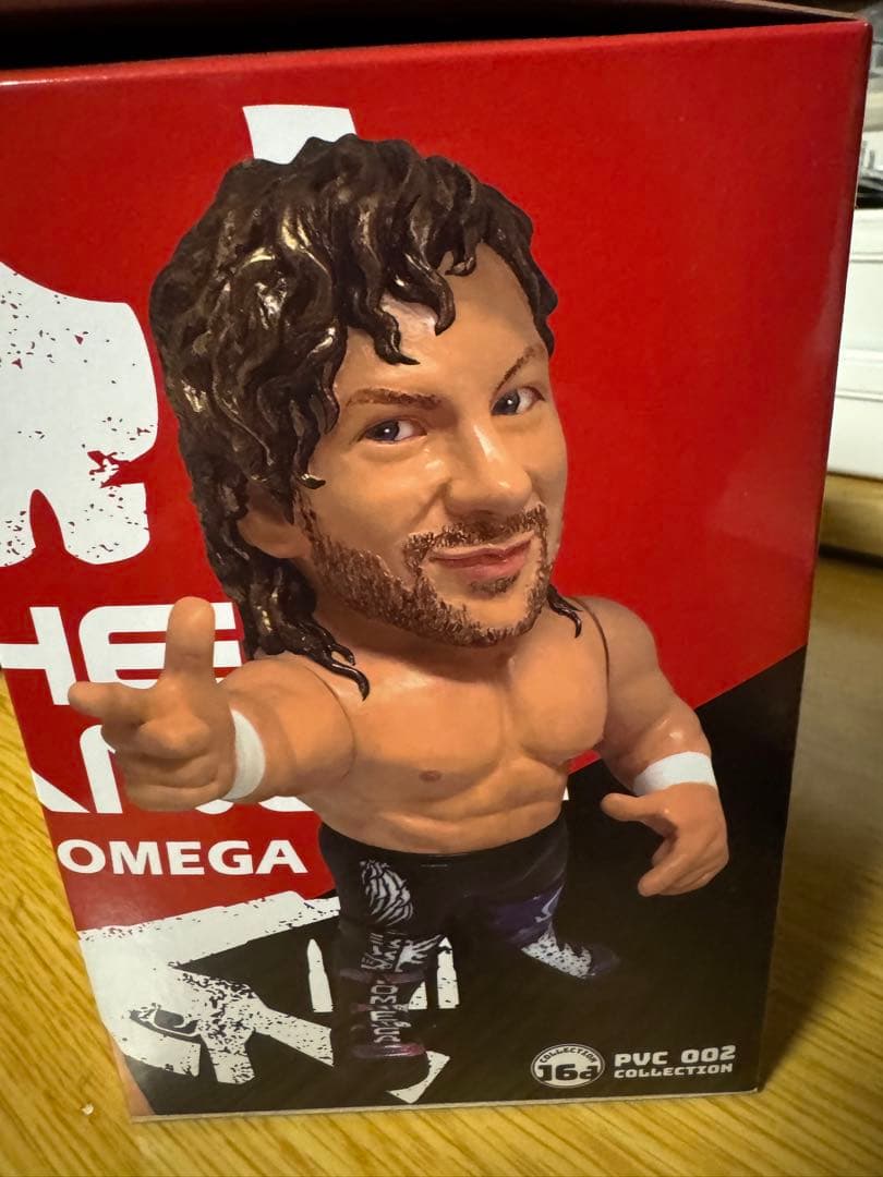 ケニー・オメガ　ジュウロクホウイ　フィギュア シルバーバージョン　コースター付き