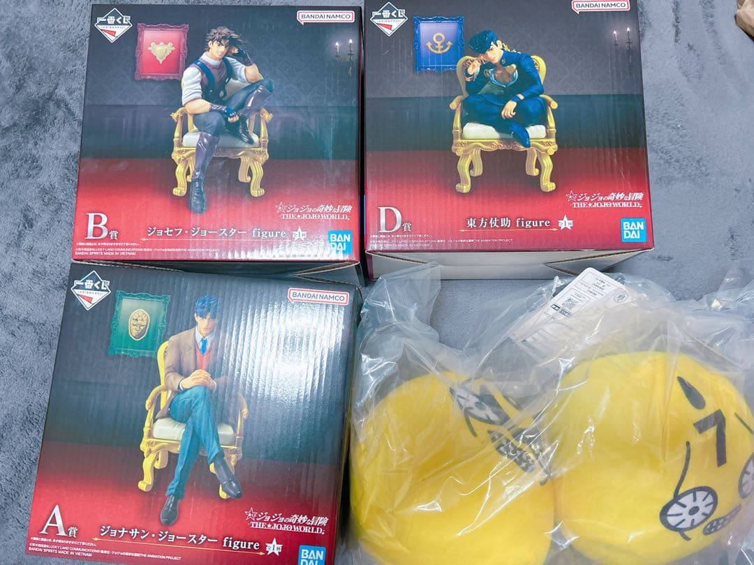 ヨ*コ様 ジョジョ 一番くじ フィギュア ジョナサン ジョセフ 仗助 ピストルズ