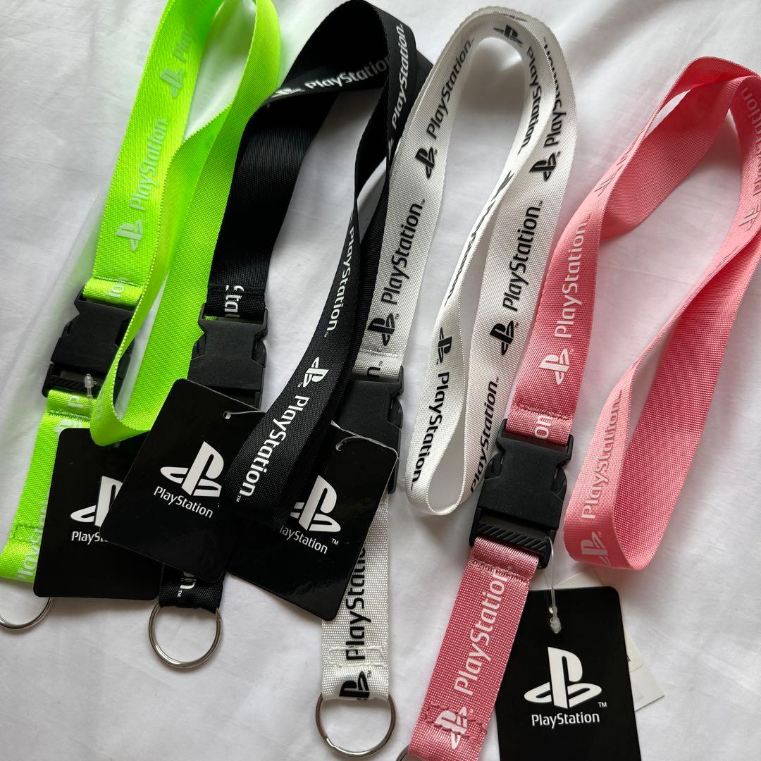 新品　2019年製　プレイステーション　ネックストラップ　4点セット