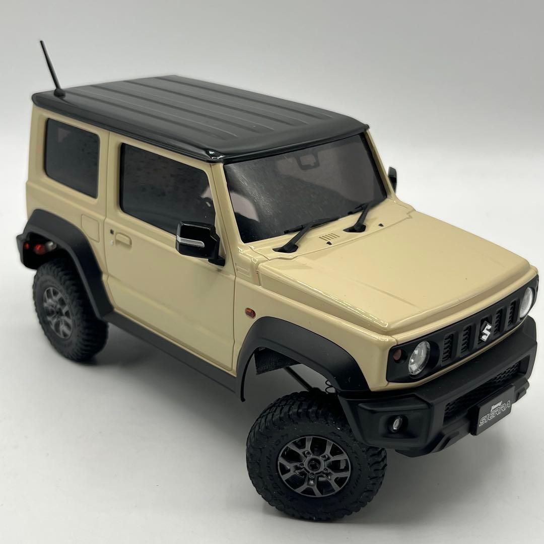 京商 ミニッツ 4×4 スズキ ジムニー シエラ シフォンアイボリーメタリック