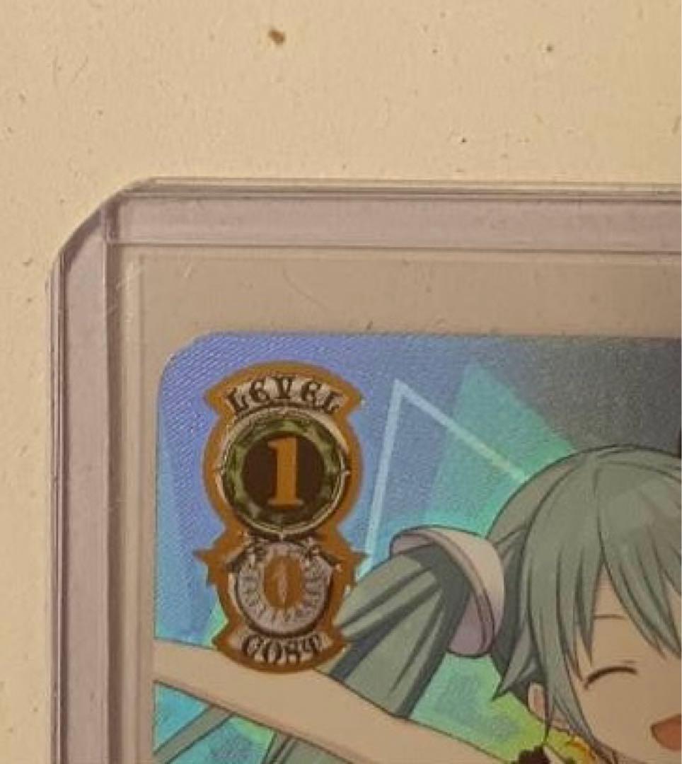 ステージのセカイ初音ミク サイン入りカード