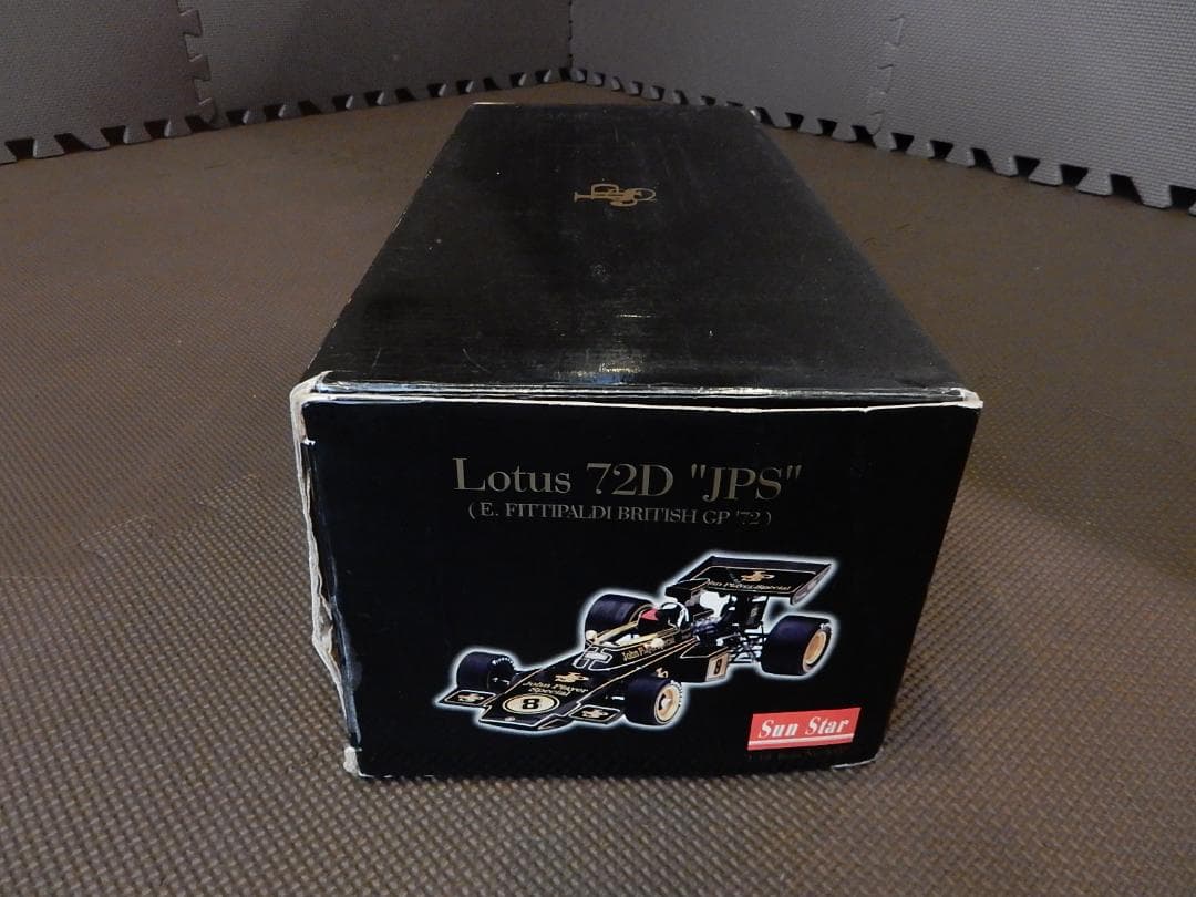 1/18 ロータス 72D　#8 E.Fittipaldi JPSロゴ