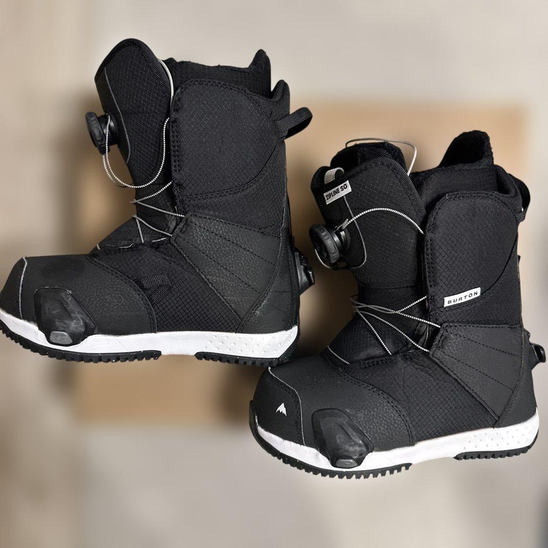 Burton ZIPLINE ！子ども用スノーボードブーツ！美品！本日値下げ中‼️
