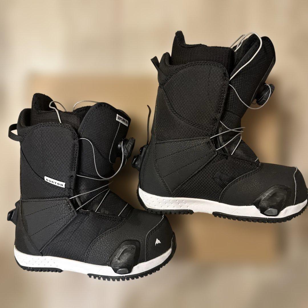 Burton ZIPLINE ！子ども用スノーボードブーツ！美品！本日値下げ中‼️