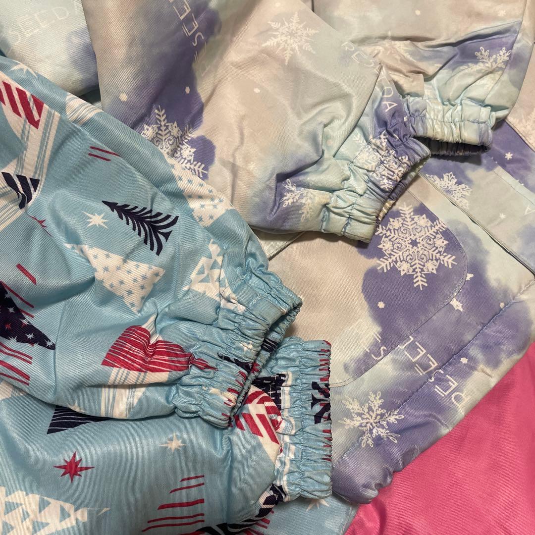 【1/31までの出品】子ども用スキーウェア　セット 手袋　くつ下