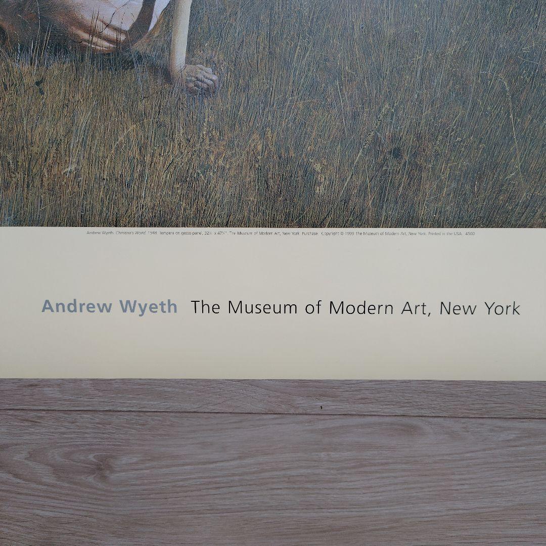 アンドリュー・ワイエス　大判ポスター　Andrew・Wyeth