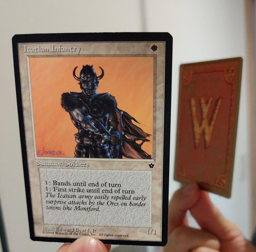 MTG Icatian Infantry ワイバーンバック エラーカード