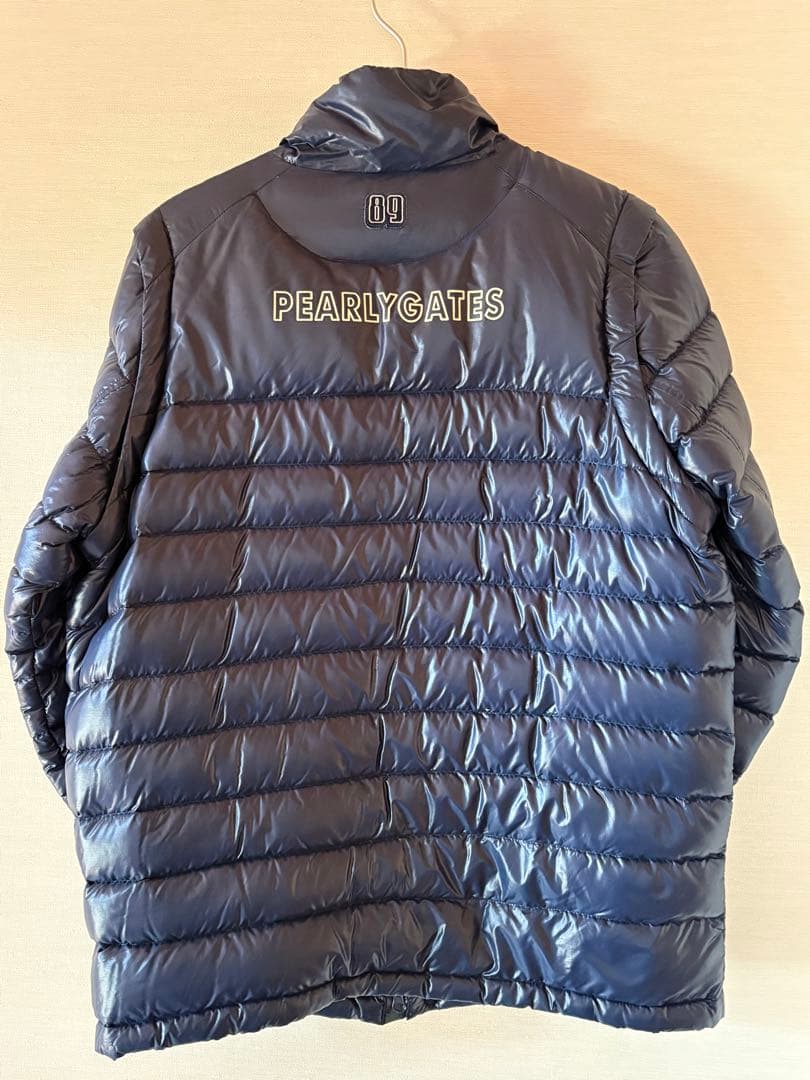 【美品】PEARLY GATES ネイビー ダウンジャケット