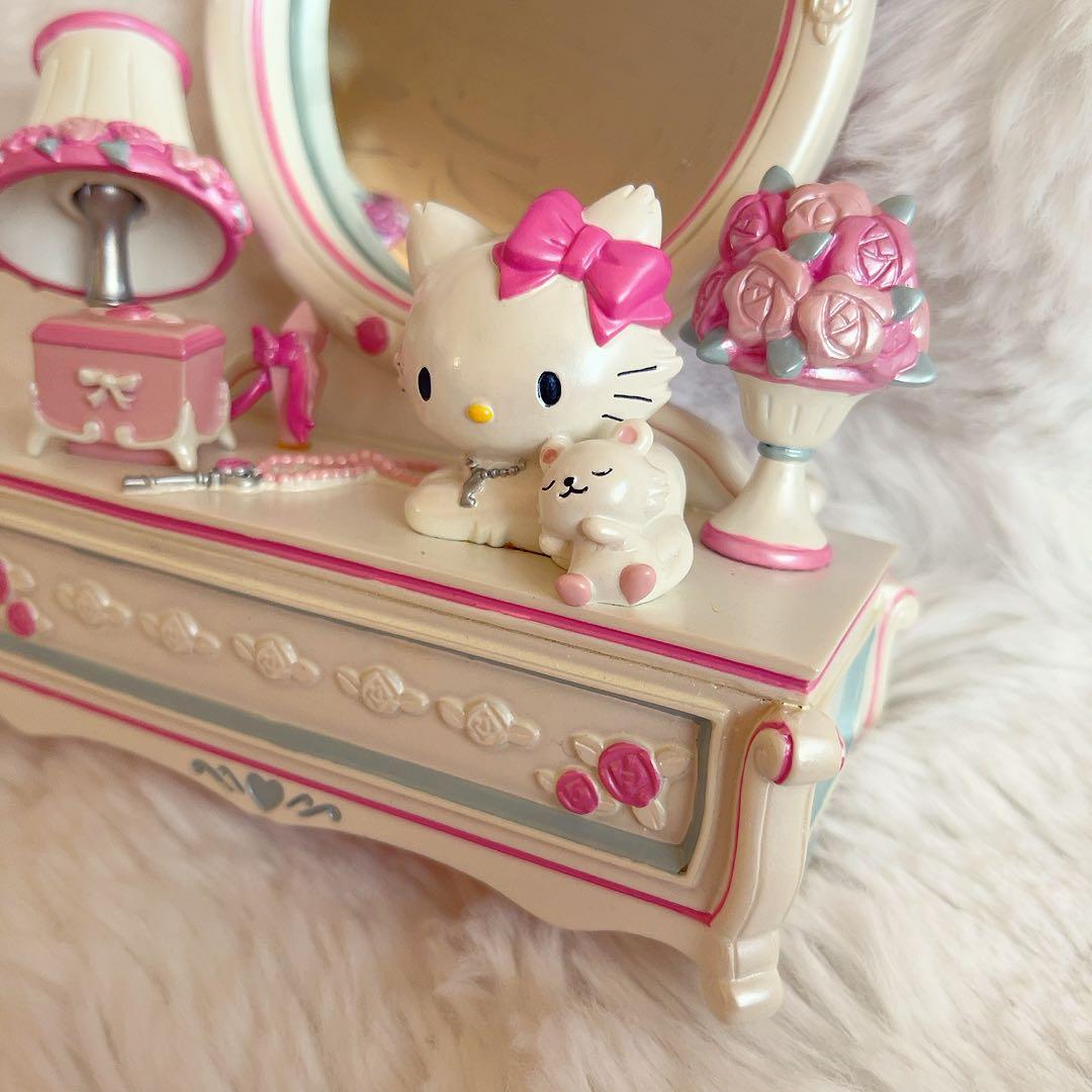 希少レア　チャーミーキティ　ドレッサーガタミラー　2005年製　サンリオ　レトロ