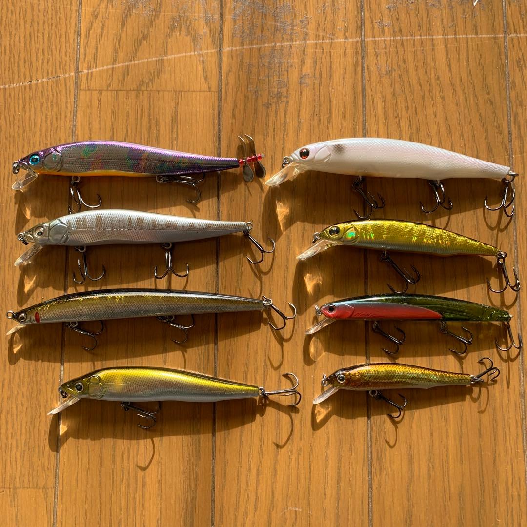 バス釣り引退　ハードルアー開封済未使用90個セット メガバス、デプス、イマカツ等