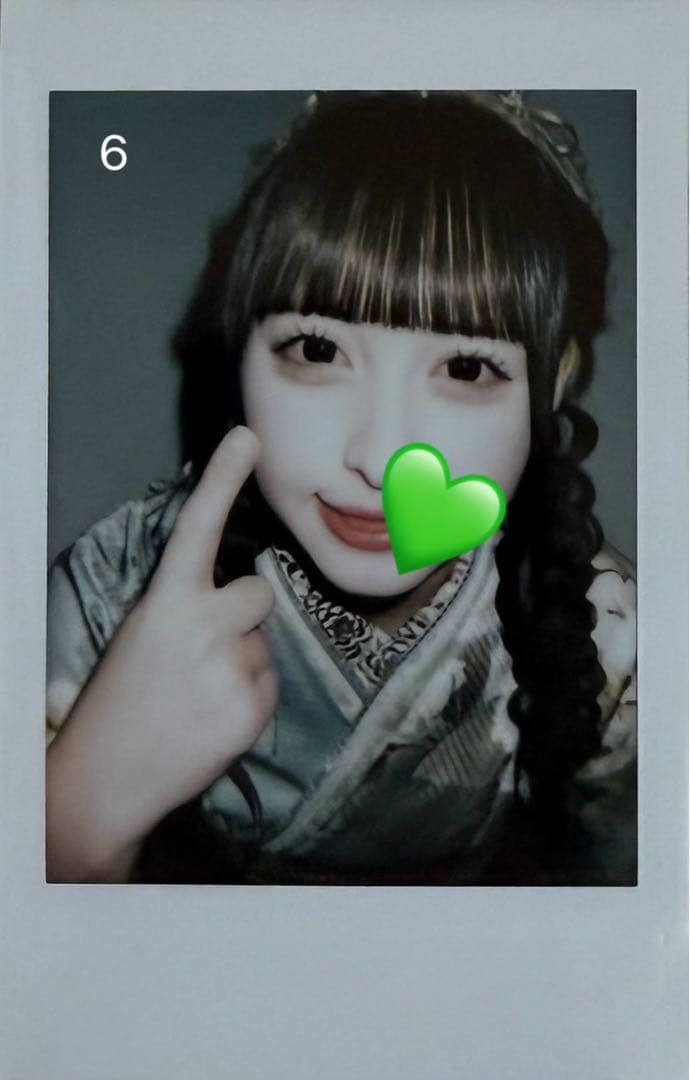 iLiFE! 若葉のあ ランチェキ 振袖