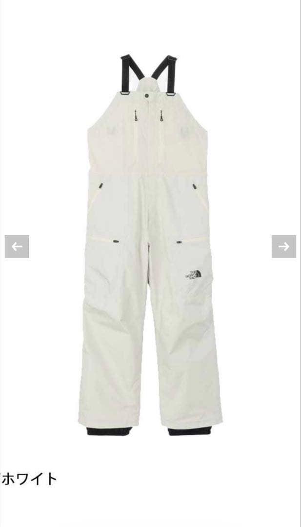 ノースフェイス　レイバックライドビンテージホワイトジャケットパンツ