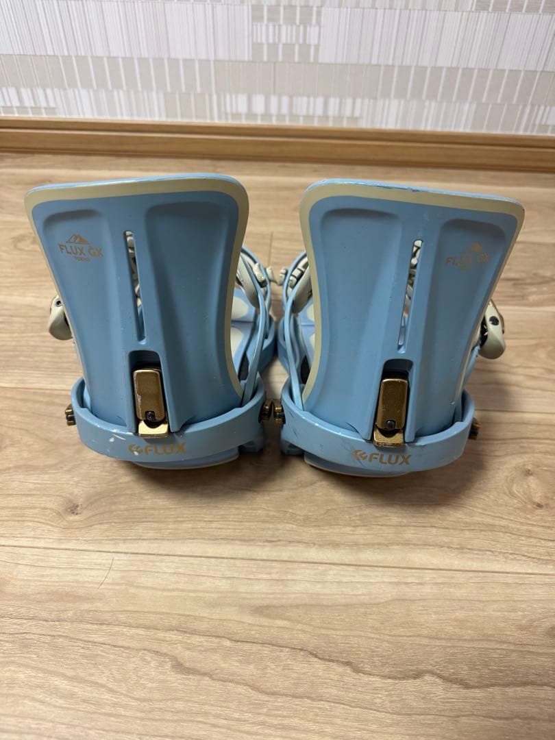 FLUX スノーボード ビンディング ライトブルー