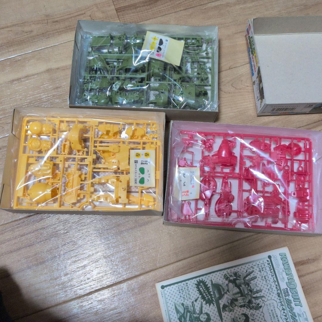 バンダイ　カワルドスーツ　百式、ハイザック、リックディアス　未組み立て品