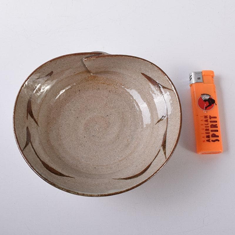 和食器　唐津焼　武村利左衛門作　絵唐津　向付　五客　共箱　V　R8437