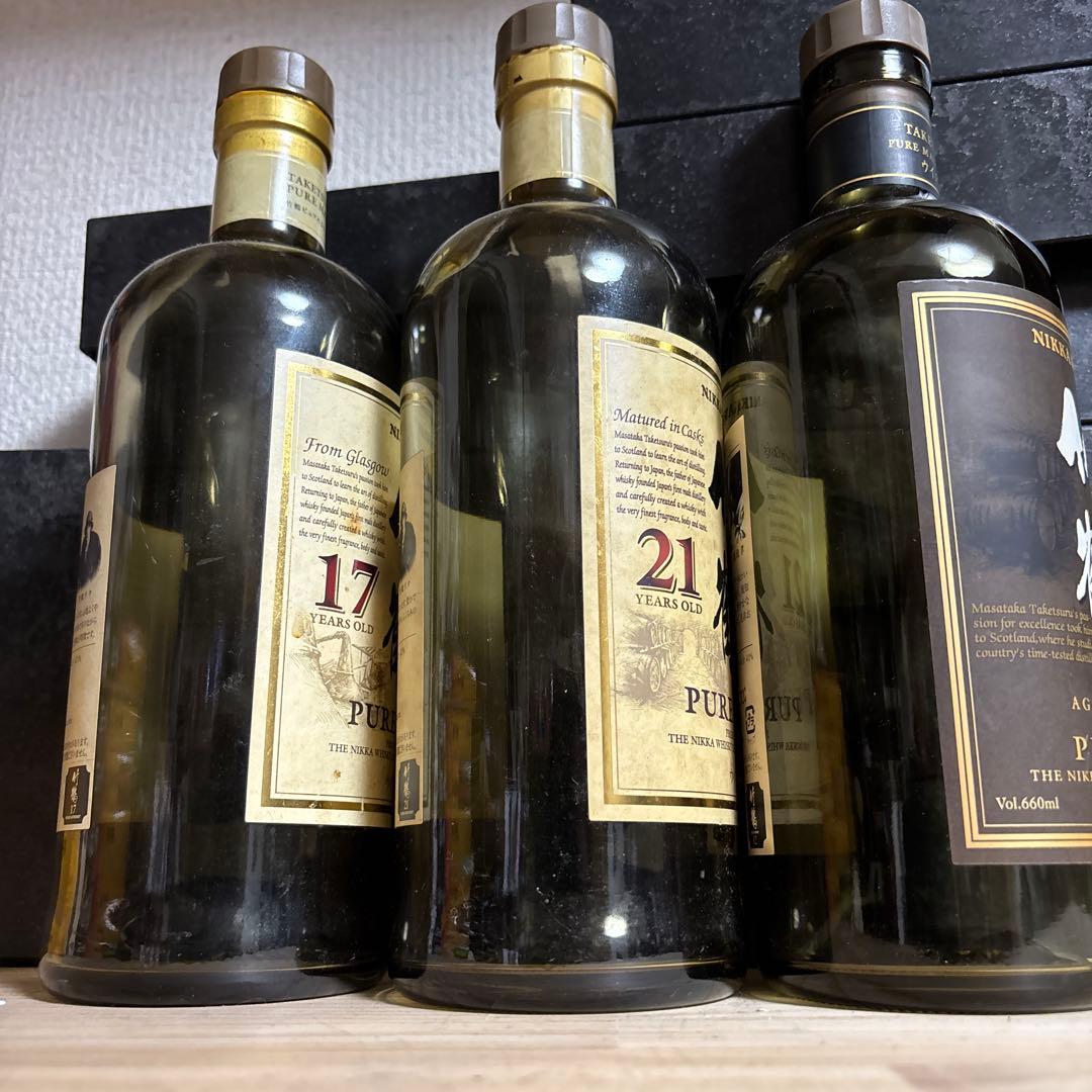 NIKKA 竹鶴 セット 12年 17年 21年