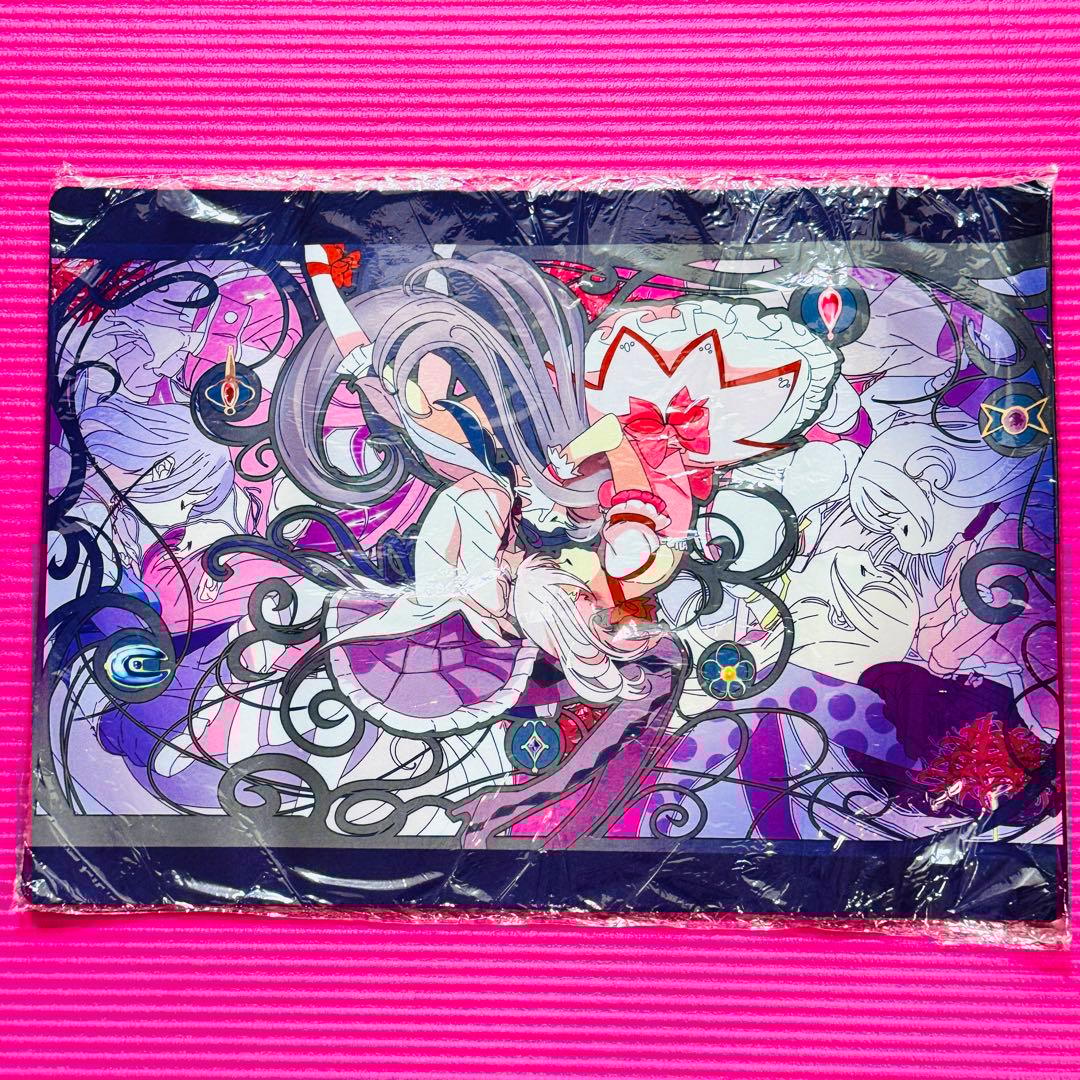 【超貴重】まどマギ マミ なぎさ まどか ほむら 天秤を揺らす女 プレイマット